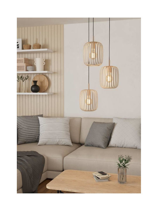 Eglo Hängelampe Beige mit Fassung E27