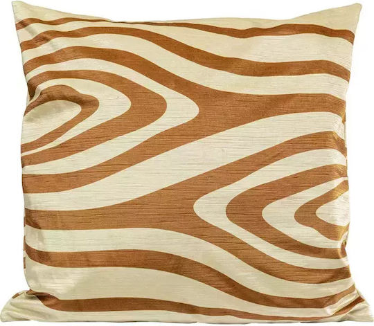 Kare Design Kare Design Zierkissen Abstrakt Beige/Braun 45x45cm