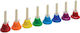 Goldon with 8 Multicolour Bells