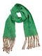 Verde Women's Wool Scarf Green