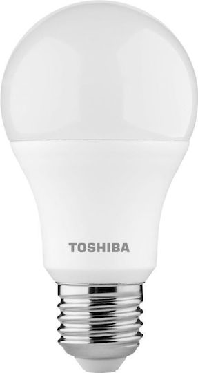 Toshiba Bec LED 5.5W pentru Soclu E27 și Formă A60 Alb natural 470lm Reglabil în intensitate