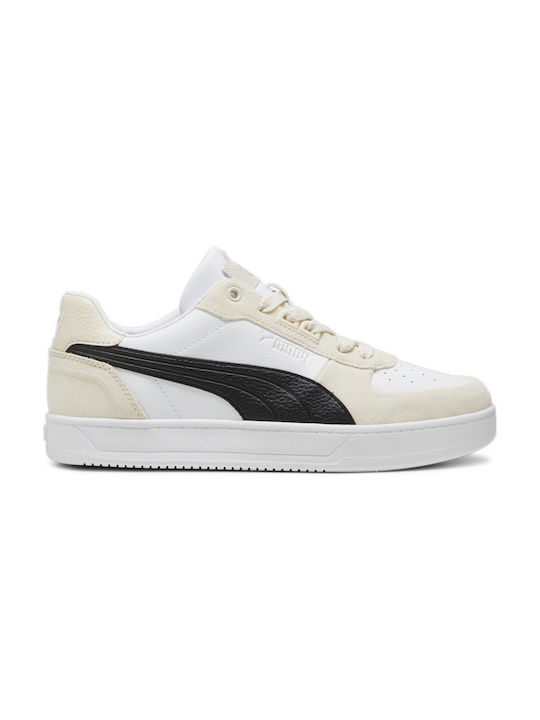 Puma Caven 2.0 Lux Sd Ανδρικά Sneakers Λευκά