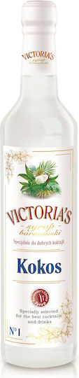 Victoria's Journals Syrup for Cocktails with Flavor Coconut 490ml