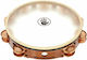 Black Swamp Percussion Tamburin Td2 10 Zoll mit Natürlichem Leder Material
