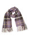 Verde Women's Wool Scarf Purple