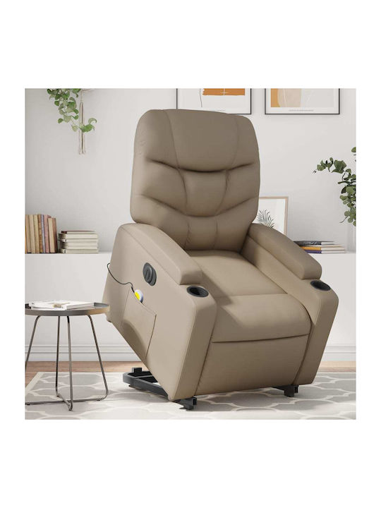 Relax Armchair Massage with Footstool from Leat...