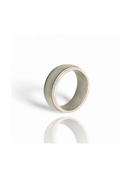 Men's Steel Spinner Ring