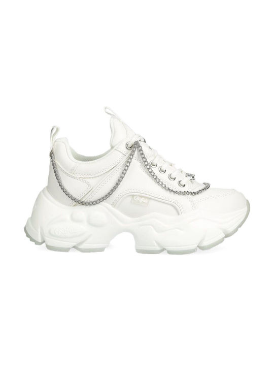 Buffalo Binary Chain Sneakers White / Silver