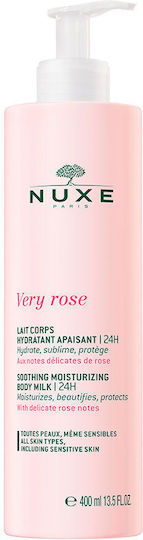 Nuxe Very Rose Ενυδατική Lotion Σώματος 400ml
