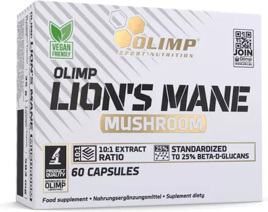 Olimp Sport Nutrition Lion's Mane Mushroom 125mg 60 caps