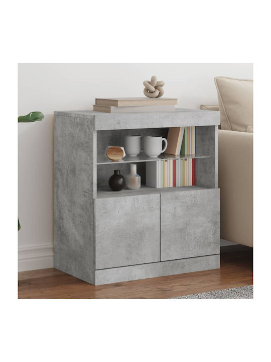 Sideboard Wooden Grey 60x37x67cm