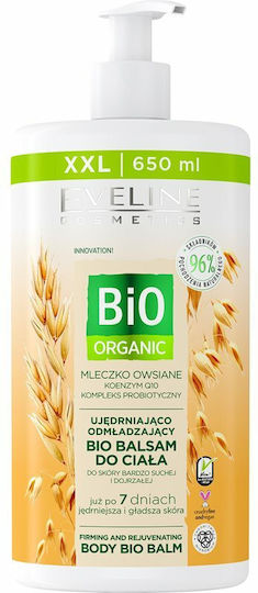 Eveline Organic Moisturizing & Anti-aging Body Cream with Aloe Vera for Dry/Very Dry Skin 650ml