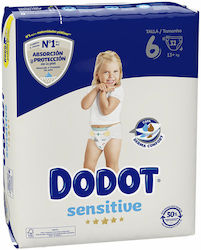Dodot Sensitive № 6 за 13+kgkg 32бр Dodot Sensitive № 6 за 13+kgkg 32бр