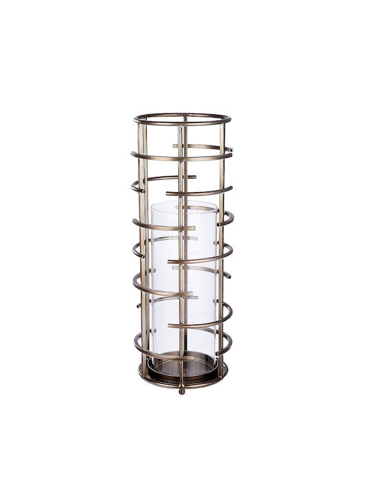 ArteLibre Metallic Lantern Transparent