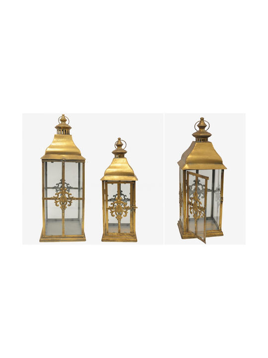 Metallic Lantern Gold