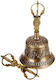 Thomann Tibetan Brass Bell 21cm