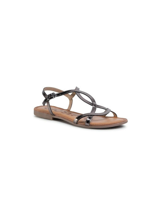 Gioseppo Navassa Women's Flat Sandals in Gray Color