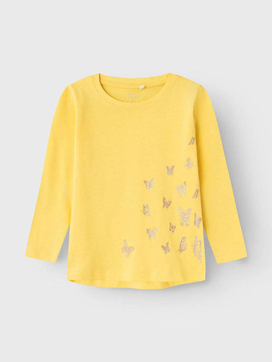 Kids' Shirt Long Sleeve Yellow