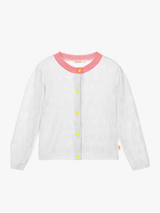 Kinderstrickjacke Gestrickt Weiß