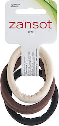 Zan Sot Hair Scrunchies Set 3 Pieces Elastic
