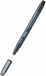 Pentel Μαρκαδόρος Σχεδίου Μαύρο Pentel Μαρκαδόρος Σχεδίου Μαύρο