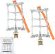 Small Anti-Skid Chains 9mm Thick for Truck 2 Pieces