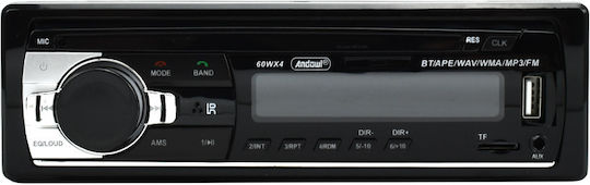 Andowl Ραδιόφωνο Αυτοκινήτου 1 DIN (Bluetooth/USB/AUX)