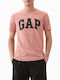 GAP Men's Short Sleeve Blouse Pink