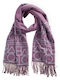 Women's Wool Scarf Violet