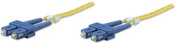 Intellinet 470605 Optical Fiber SC-SC 1m Yellow Intellinet 470605 Optical Fiber SC-SC 1m Yellow