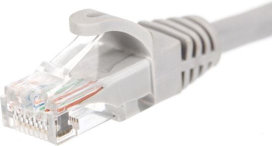 Netrack U/UTP Кат.6 Кабел за Ethernet мрежа 5м Сив 1бр