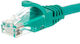 Netrack U/UTP Cat.5e (Gigabit) Καλώδιο Δικτύου Ethernet 1.5m Πράσινο