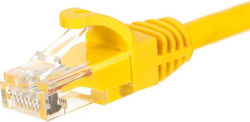 Netrack U/UTP Cat.6 Ethernet Kabel 0,5m Gelb Netrack U/UTP Cat.6 Ethernet Kabel 0,5m Gelb