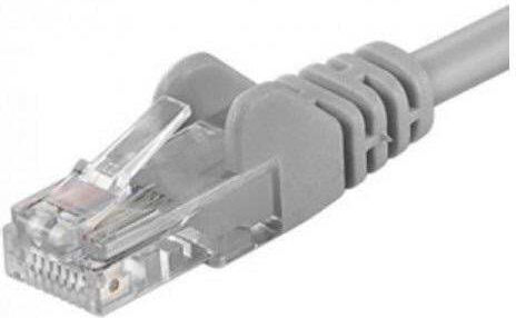 PremiumCord U/UTP Cat.6 (Gigabit) Καλώδιο Δικτύου Ethernet 1m Γκρι
