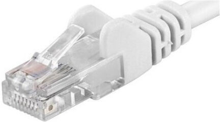 PremiumCord U/UTP Cat.5e Ethernet Network Cable 1m White