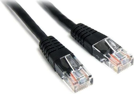 Lynx U/UTP Cat.6 (Gigabit) Καλώδιο Δικτύου Ethernet 2m Μαύρο