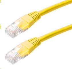 Lynx PK 5UTP 010 Yellow U/UTP Cat 5e Ethernet Cable 1m Yellow