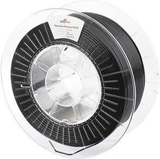 Spectrum Filament Pentru Imprimante 3D PETG 1.75mm Negru Intens 1kg