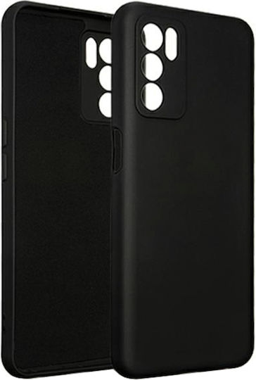 Beline Back Cover Σιλικόνης Μαύρο (Oppo A16s)