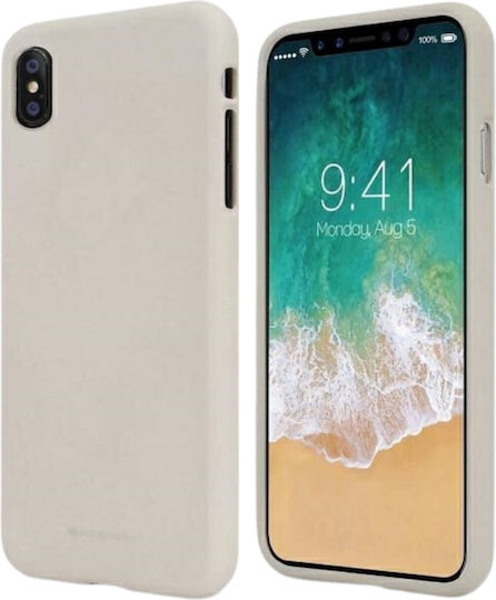 Mercury Soft Back Cover Σιλικόνης Μπεζ (Honor 20 Pro)