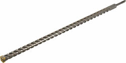 AWTools Burghiu cu Diamant Carbură cu Tija SDS Plus pentru Materiale de construcție 28x460mm