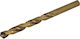 AWTools Set of 10 Diamond Drills Cobaltium with Cylindrical Shank for Metal