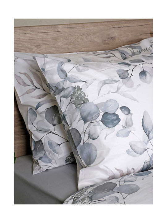 Sunshine Feelings 932 Kissenbezug-Set mit Umschlagumschlag Grey 932 50x70cm.