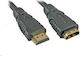 PremiumCord Cable HDMI male - HDMI male 2m Μαύρο