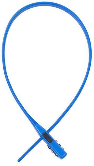 Oxford Combi Zip Lock Blue Anti-theft Lock Ring Combination