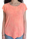 Women's T-shirt Floral Pink