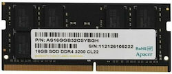 Apacer 16GB DDR4 RAM with 3200 Speed for Laptop