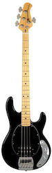 Music Man 4χορδο Ηλεκτρικό Μπάσο Man Retro 70s Stingray Black
