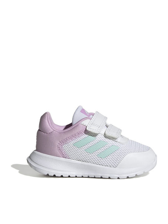 adidas Tensaur Παιδικά Sneakers με Σκρατς Λευκά