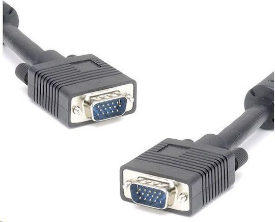 PremiumCord VGA male to VGA male Black 15m Cable (KPVMC15)